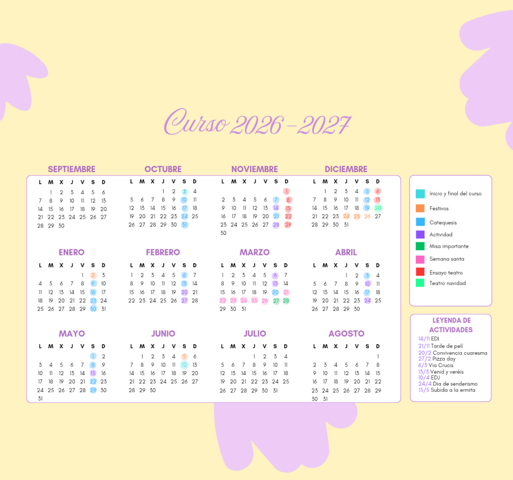 Calendario 26-27